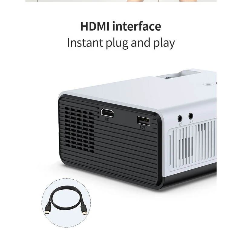 عکس شماره 3 : ویدئو پروژکتور اندرویدی مدل tft display