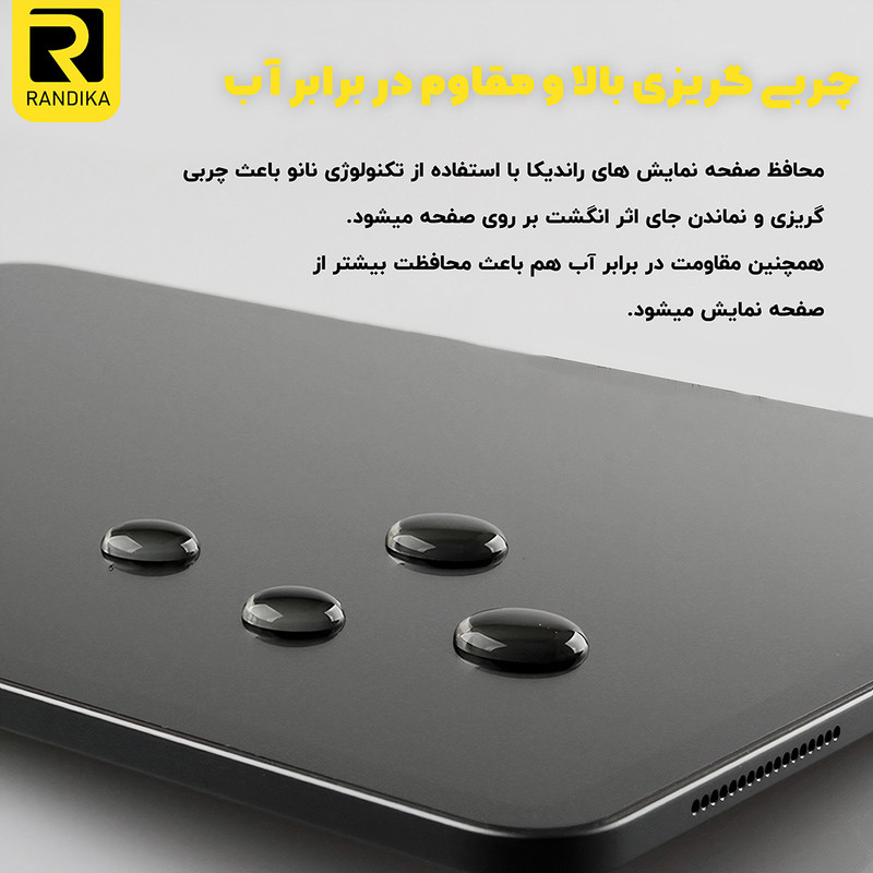 محافظ صفحه نمایش سرامیکی راندیکا مدل GLD مناسب برای گوشی موبایل Redmi 9A