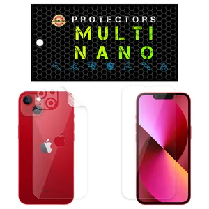 Multi Nano X-SFT Screen Protector For Apple iPhone 13 with back skin