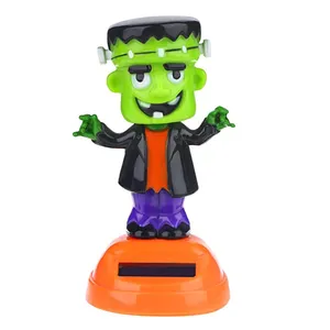 عروسک خورشیدی خودرو طرح کله پوک هالویین کد Frankenstein