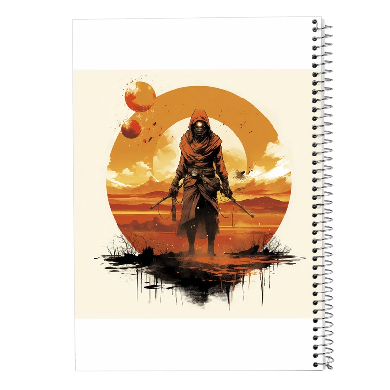 دفتر ژورنال نویسی 50 برگ مدوپد مدل نقطه ای طرح تایتان Titan کد DF11812