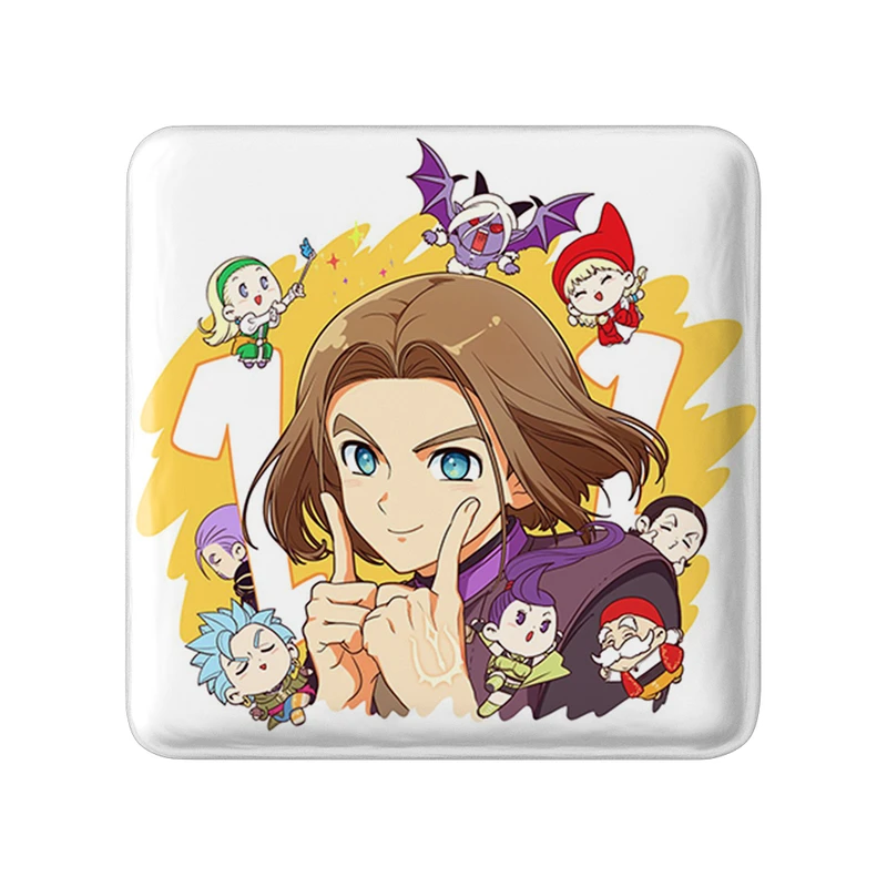 مگنت خندالو طرح بازی دراگون کوئست (Dragon Quest) مدل مربعی کد 35178