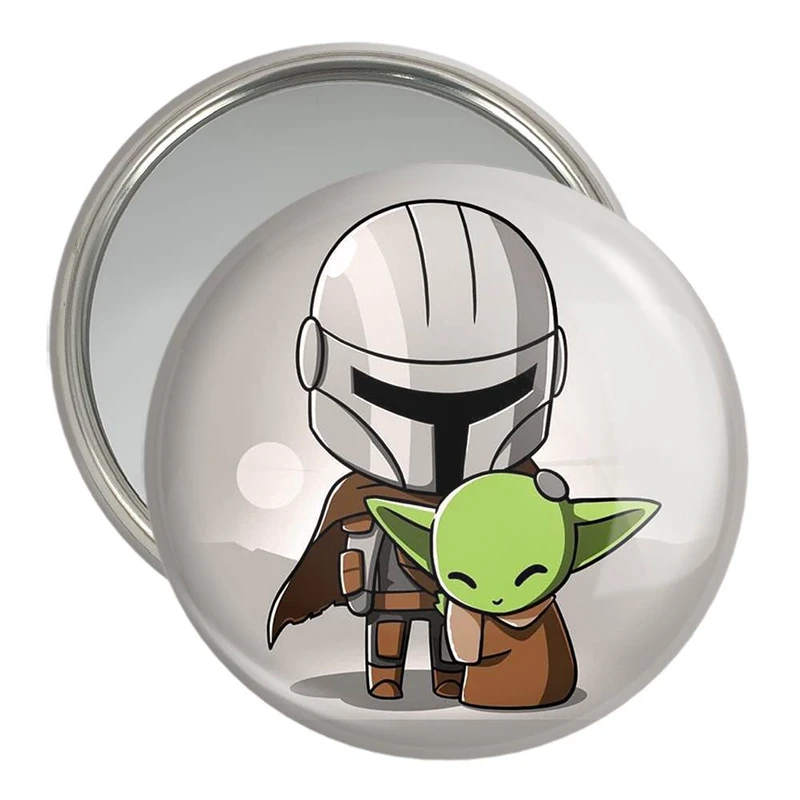 آینه جیبی خندالو مدل جنگ ستارگان Star Wars  کد 10277