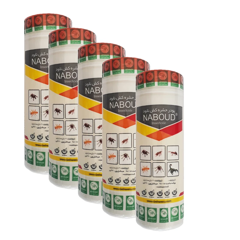 پودر حشره کش نابود مدل N1 وزن 100 گرم بسته 5 عددی