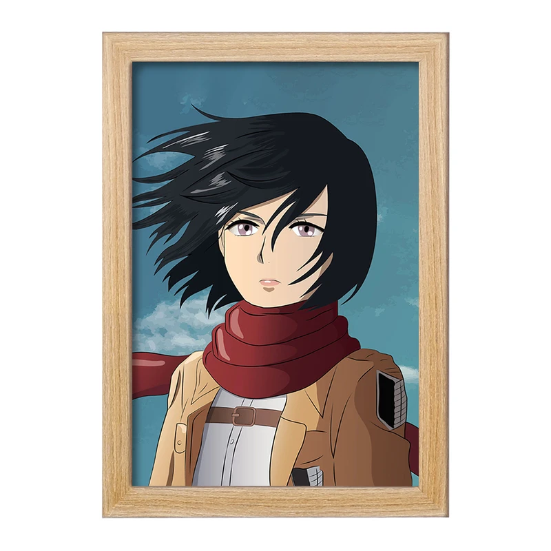 تابلو خندالو مدل میکاسا انیمه اتک آن تایتان کد F368