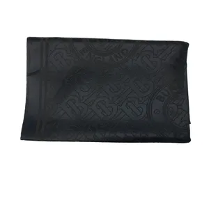 شال زنانه بربری مدل شال مشکی کشمیر 