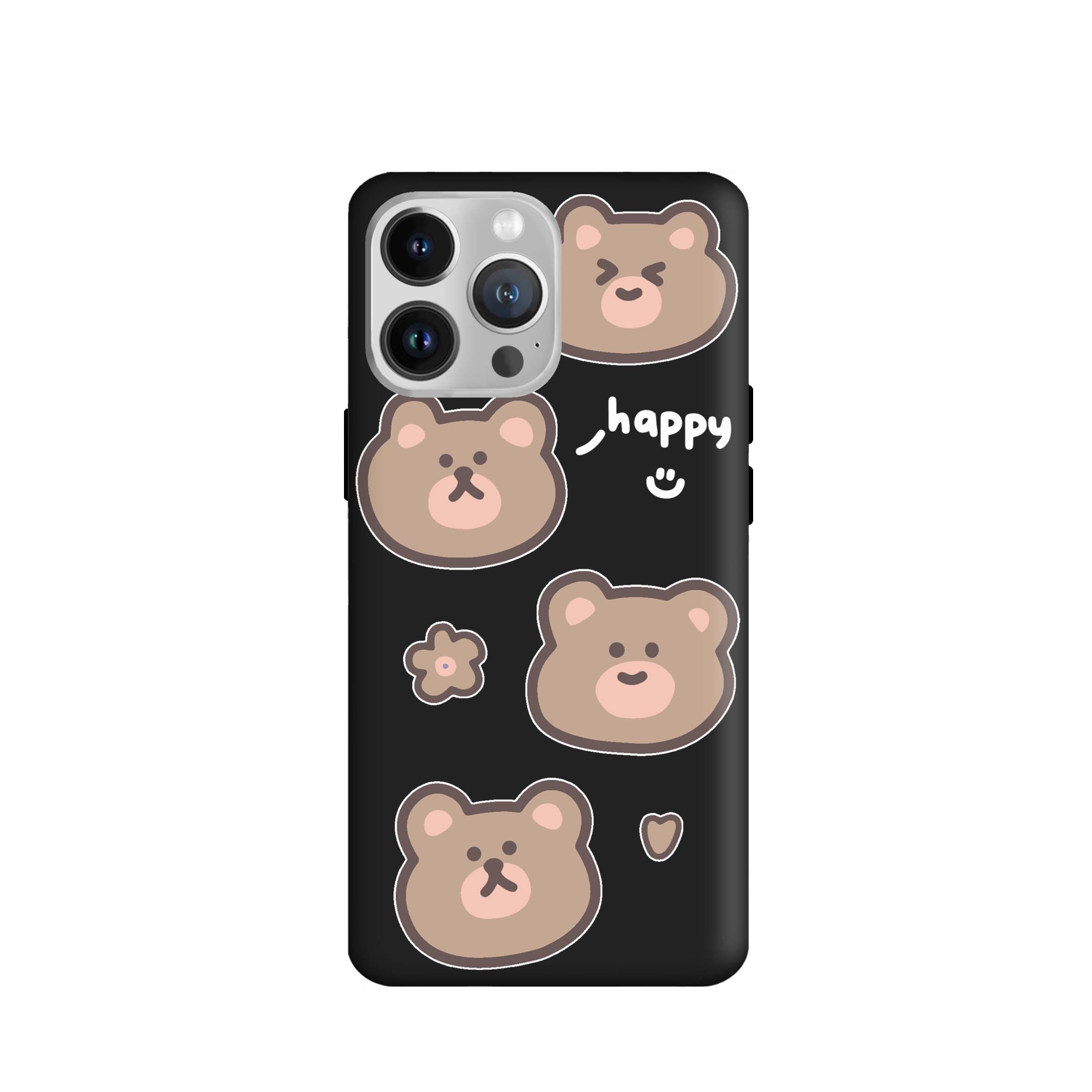 کاور طرح خرس های کیوت کد f3933 مناسب برای گوشی موبایل اپل iphone 13 Pro Max