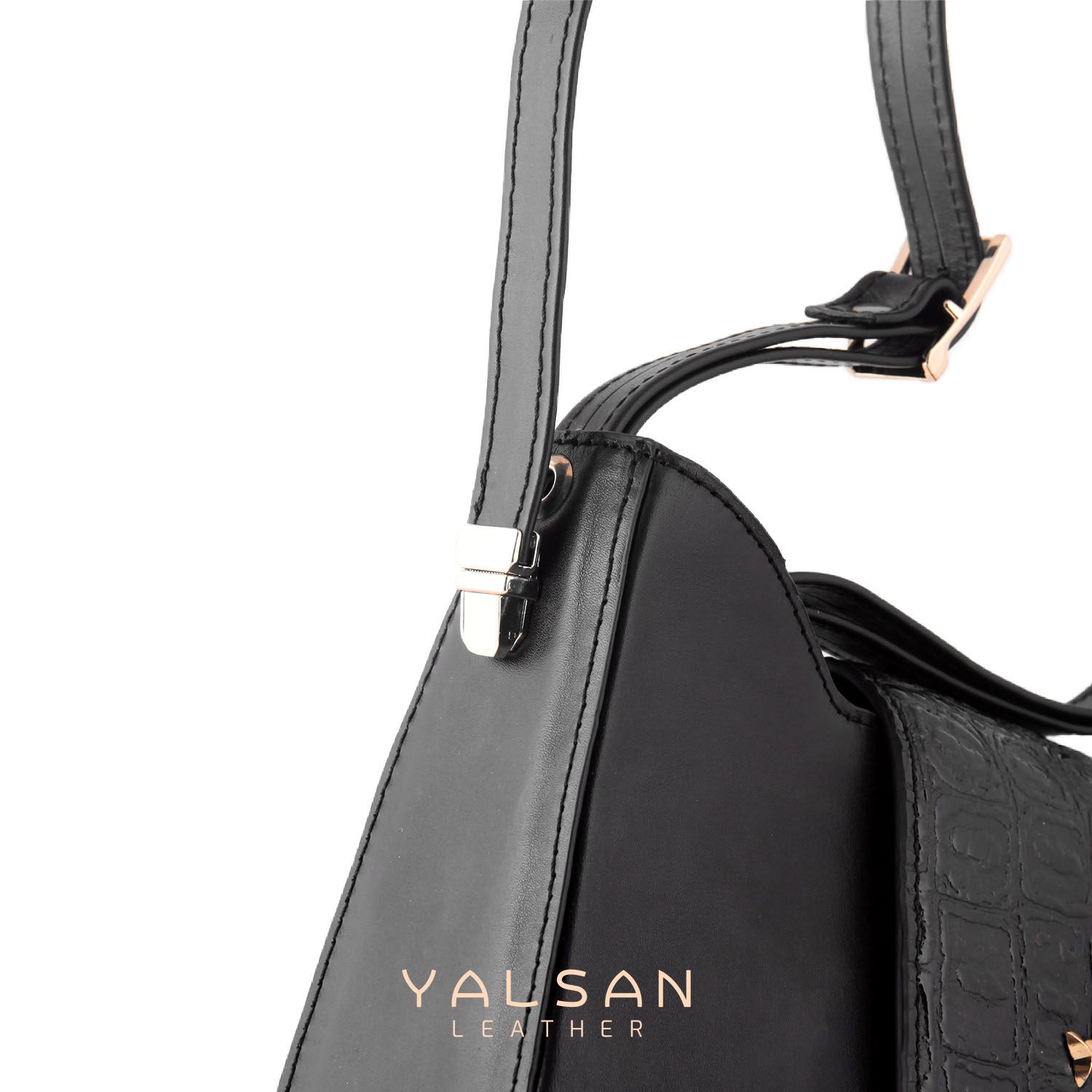 کیف رودوشی زنانه چرم یلسان مدل راشا کد GAN-104-msk -  - 4