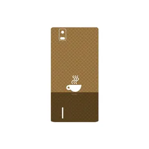 MAHOOT Minimal Cup of Coffee Icon Cover Sticker for Huawei Ascend P2