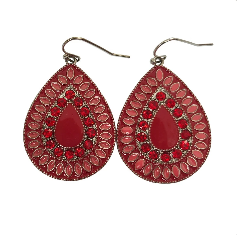 گوشواره زنانه آی ام مدل گلگون E2614