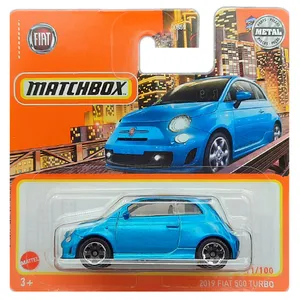 ماکت ماشین مچ‌باکس مدل 2019 FIAT 500 TURBO