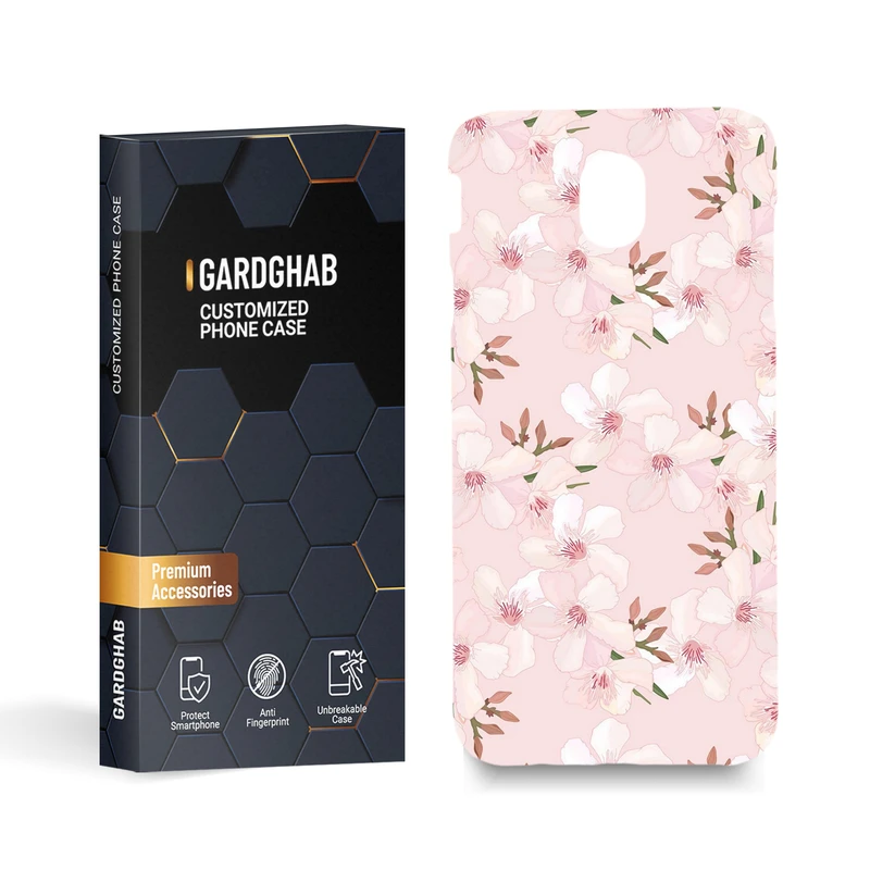 کاور گارد قاب مدل گل مناسب برای گوشی موبایل سامسونگ galaxy j7 pro