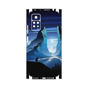 MAHOOT Blue Mountains Digital Art-FullSkin Cover Sticker for Xiaomi Redmi Note 11 Pro Plus 5G India