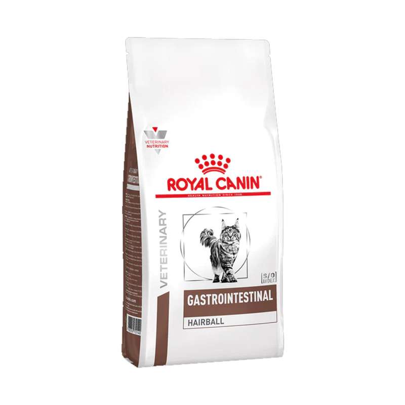غذای خشک گربه رویال کنین مدل Gastrointestinal Hairball وزن 2 کیلوگرم