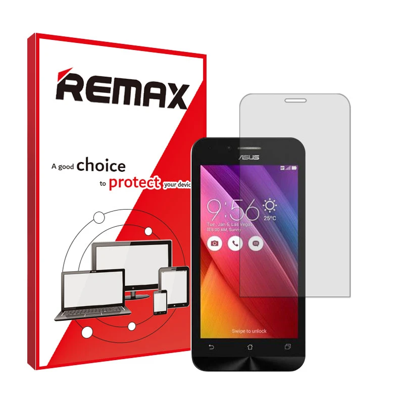 محافظ صفحه نمایش شفاف ریمکس مدل Resistant مناسب برای گوشی موبایل ایسوس Zenfone Go ZC500TG