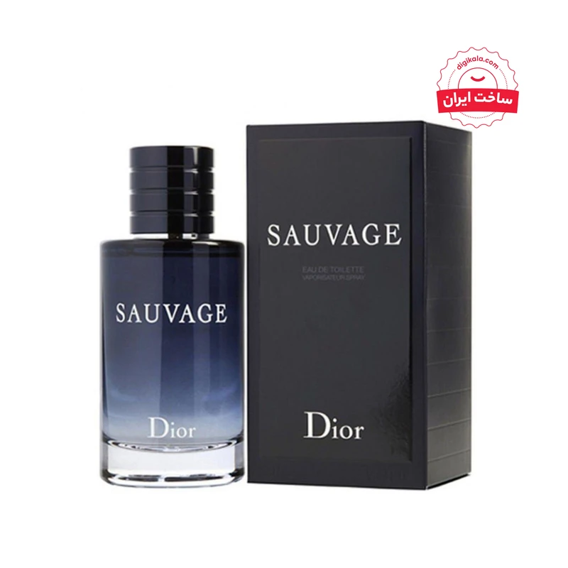 ادو تویلت مردانه نیفتی مدل Dior sauvage حجم 100 میلی لیتر