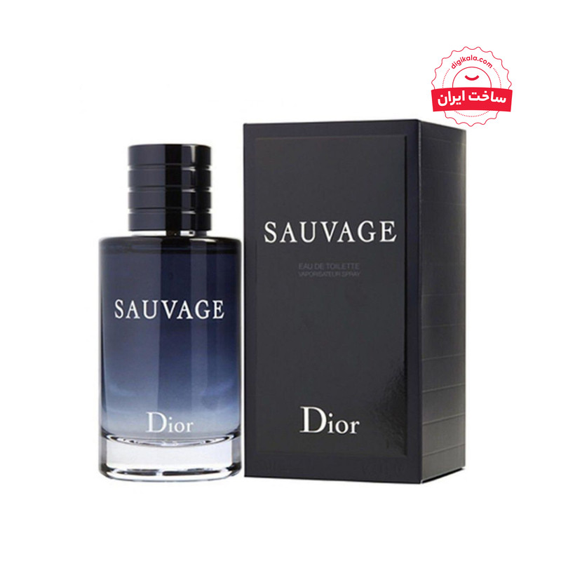 ادو تویلت مردانه نیفتی مدل Dior sauvage حجم 100 میلی لیتر