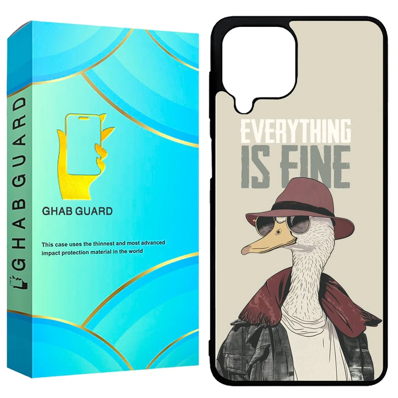 کاور قاب گارد طرح اردک مدل GCHPA224 مناسب برای گوشی موبایل سامسونگ Galaxy A22 4G / M22 4G / M32 4G