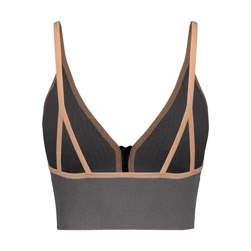 نیم تنه ورزشی زنانه مدل زیپ دار