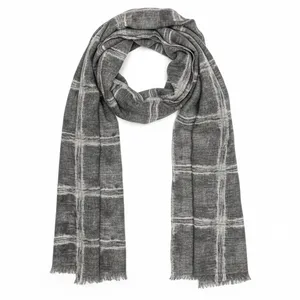 شال زنانه مدل چهارخونه 6008