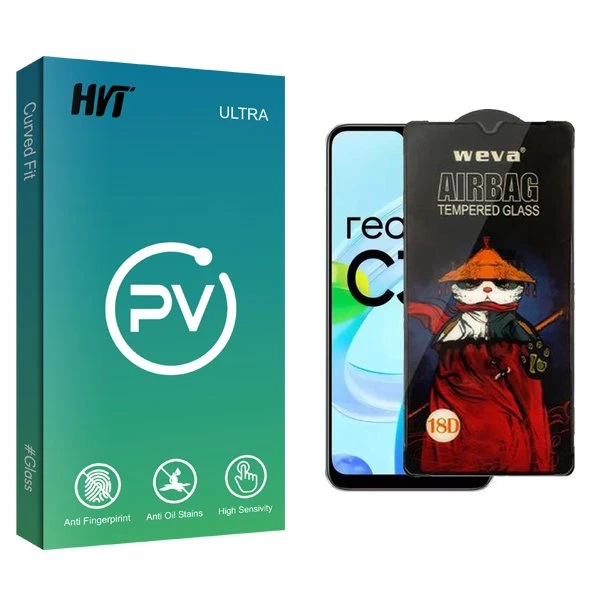 محافظ صفحه نمایش اچ وی تی مدل PV Airbag مناسب برای گوشی موبایل ریلمی C30