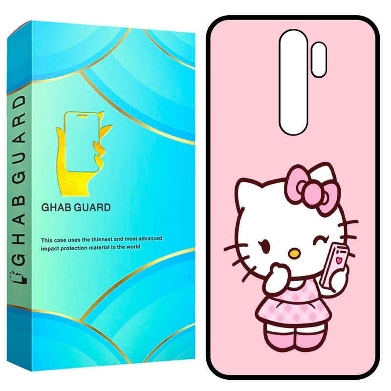 کاور قاب گارد طرح کیتی مدل GN8P20 مناسب برای گوشی موبایل شیائومی Redmi Note 8 Pro