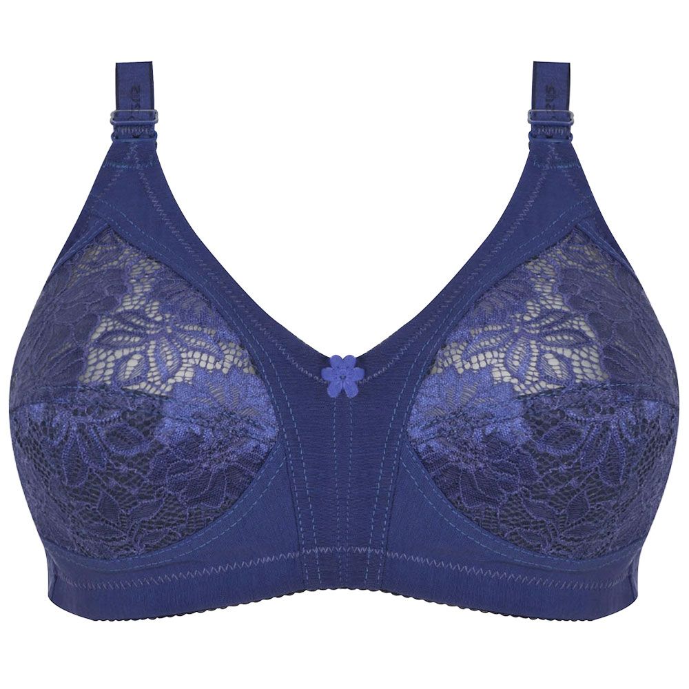 سوتین زنانه تیدامی 724 مدل 340019914 گیپور رنگ سورمه ای -  - 5