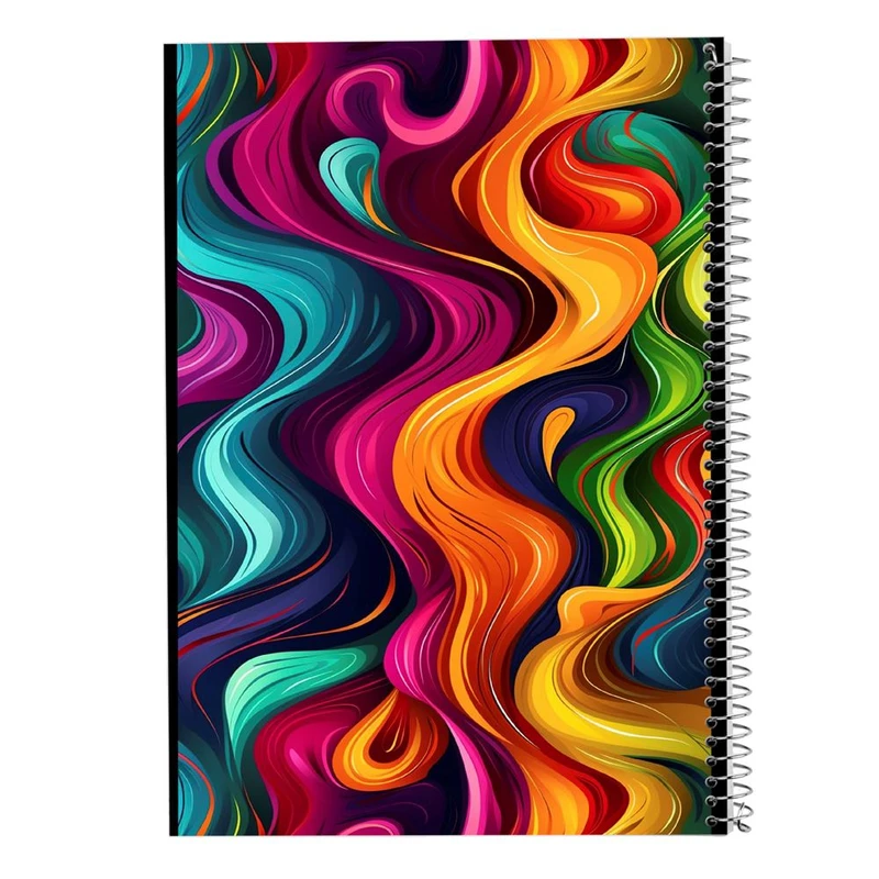 دفتر شطرنجی 50 برگ مدوپد طرح اشکال فانتزی کد DF16245