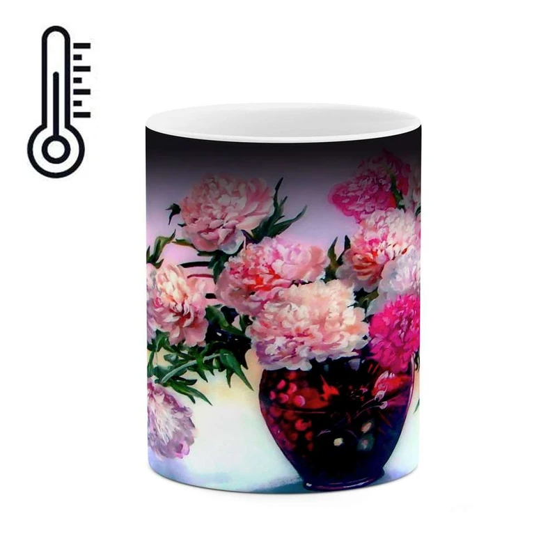 ماگ حرارتی کاکتی مدل نقاشی کد mgh13840