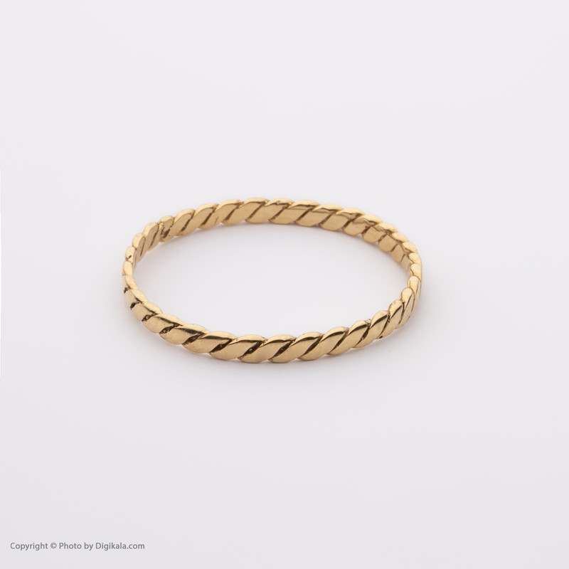 انگشتر طلا 18 عیار زنانه پرسته مدل دلیا کد WR505 سایز 59