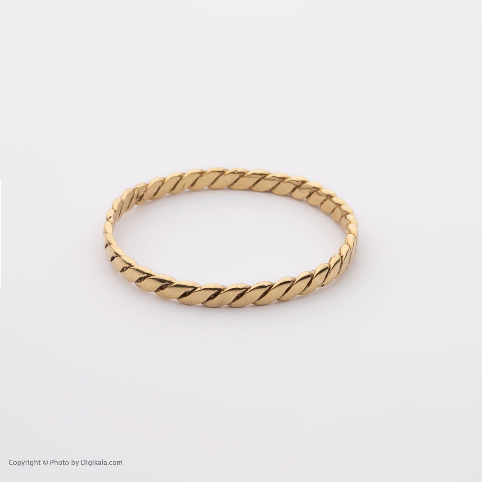 انگشتر طلا 18 عیار زنانه پرسته مدل دلیا کد WR505 سایز 59 - - 4