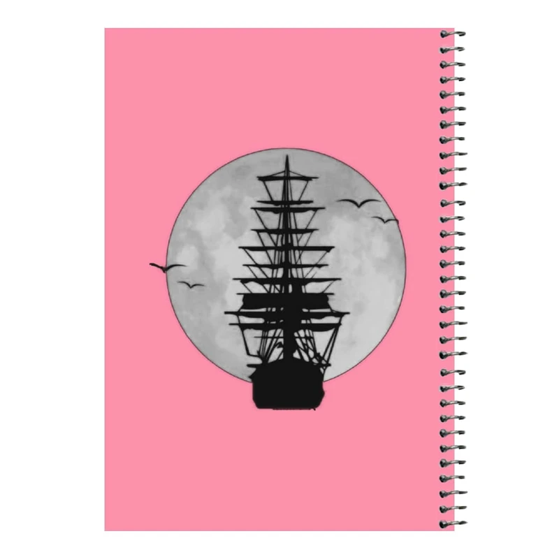 دفتر مشق 80 برگ اس جی مدل کشتی   