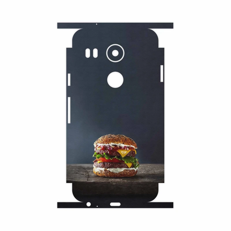 برچسب پوششی ماهوت مدل Hamburger-FullSkin مناسب برای گوشی موبایل گوگل Nexus 5X