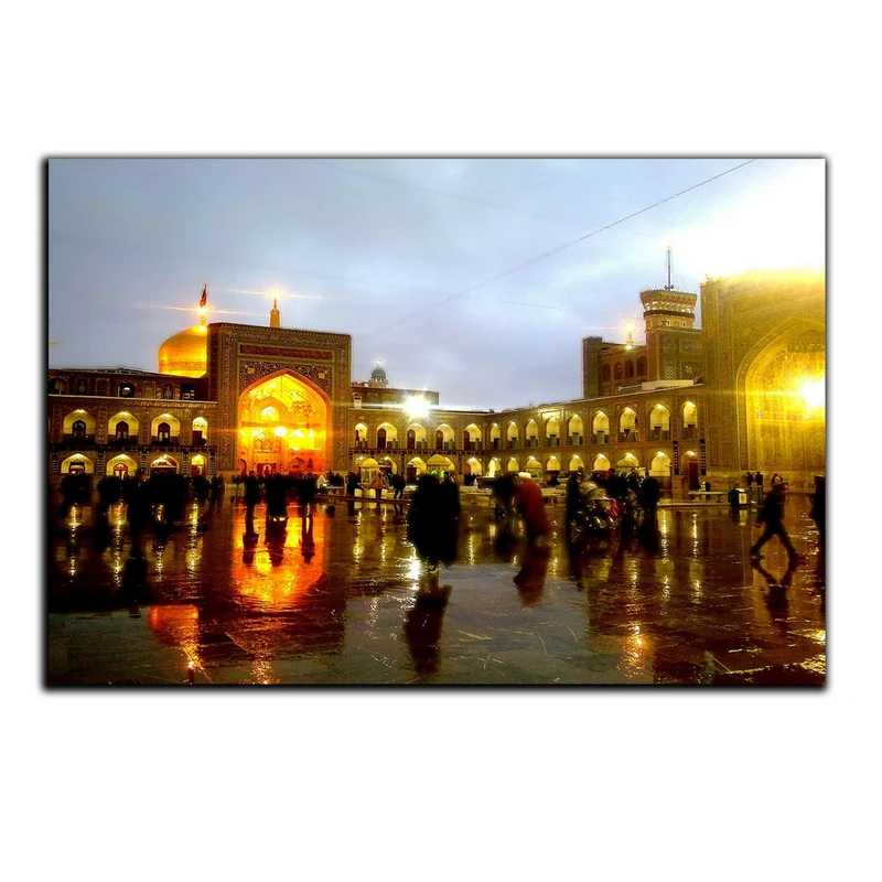 تابلو شاسی بکلیت طرح صحن حرم امام رضا مدل SH-8355