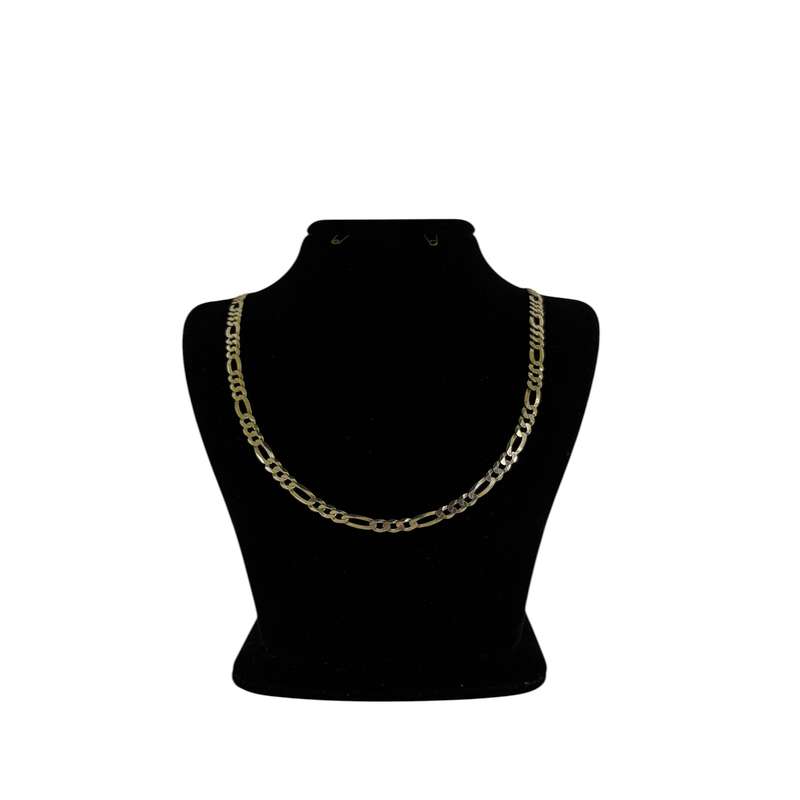 زنجیر نقره مردانه مدل فیگارو کد 13.69