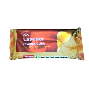 کیک صبحانه با طعم پرتقال لاسنور - 100 گرم بسته 24 عددی