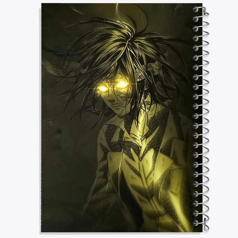 دفتر مشق 50 برگ خندالو مدل ارن یگر انیمه اتک آن تایتان  کد 13241