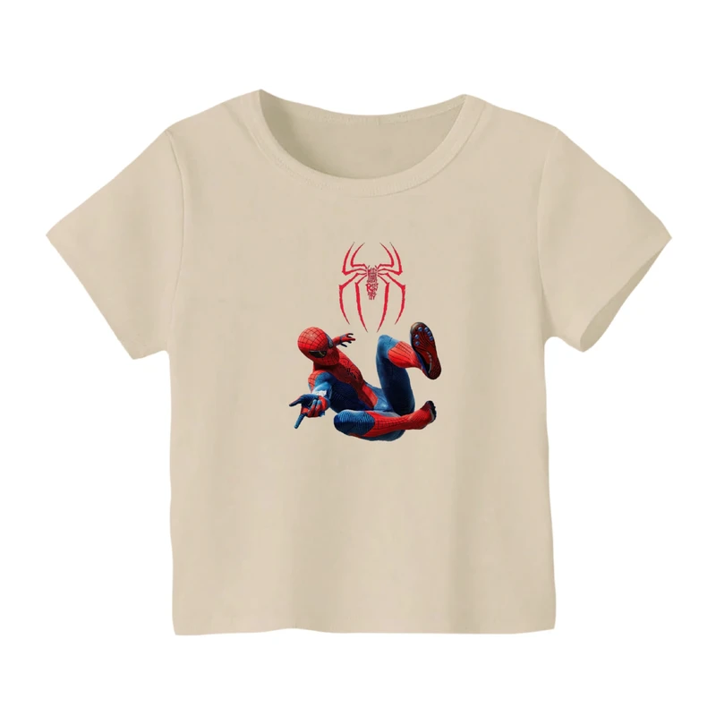 تی شرت آستین کوتاه بچگانه مدل مرد عنکبوتی کد ۲۱