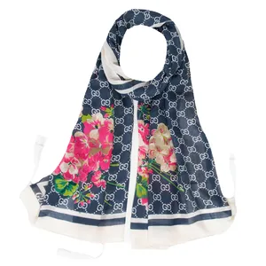 شال زنانه مدل تابستانه طرح گل کد le- 2075