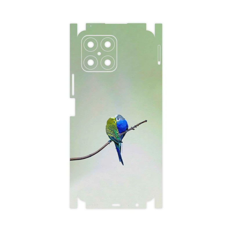برچسب پوششی ماهوت مدل Lovebird-FullSkin مناسب برای گوشی موبایل آنر X8