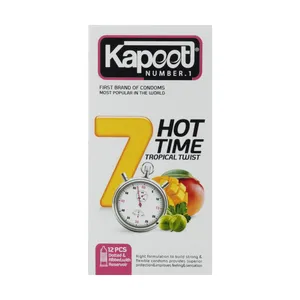 Kapoot 7Hot Time Condoms 12PSC