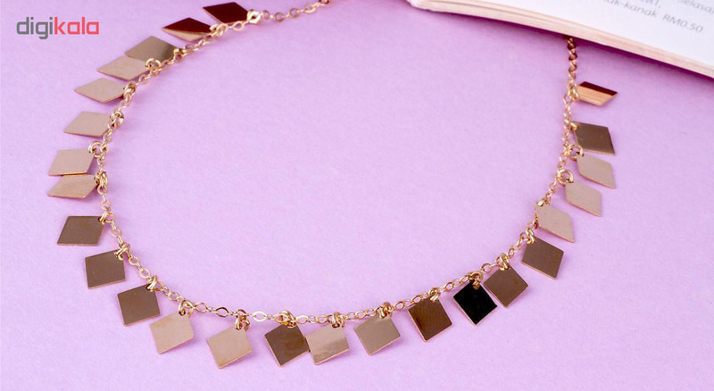 سرویس طلای 18 عیار زنانه گالری مرجان مدل 0900