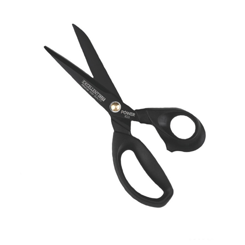 قیچی خیاطی پاور مدل تیغه مشکی تیتانیومی کد 2024