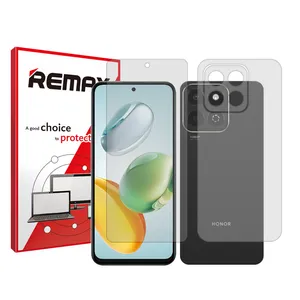 Remax Resistant model Transparent screen protector suitable for Honor X7c mobile phone Along with the phone back protector