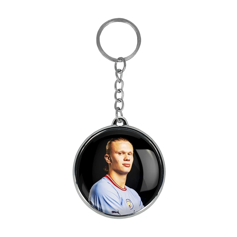 جاکلیدی خندالو طرح ارلینگ هالند (Erling Haaland) مدل دوطرفه کد 3635436355