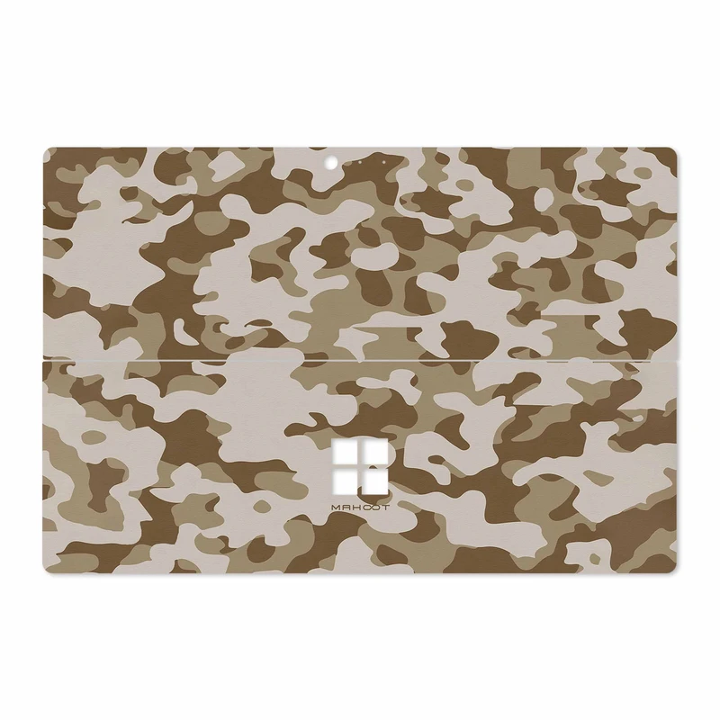 برچسب پوششی ماهوت مدل Army-Desert مناسب برای تبلت مایکروسافت Surface Pro 4 2015