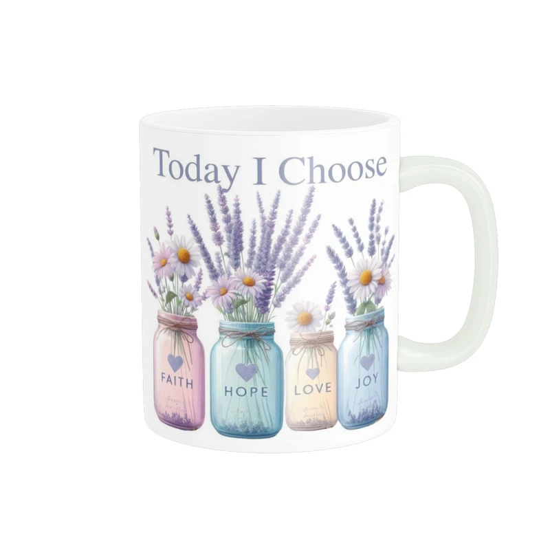 ماگ پاد آفرین مدل گلدان ها کد 122