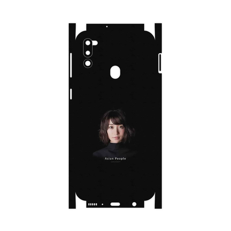 برچسب پوششی ماهوت مدل Portrait of an Asian Woman-FullSkin مناسب برای گوشی موبایل سامسونگ Galaxy M21 (2021) Edition