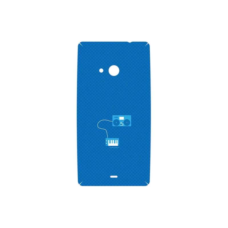 برچسب پوششی ماهوت مدل Minimal DJ Icon مناسب برای گوشی موبایل مایکروسافت Lumia 535