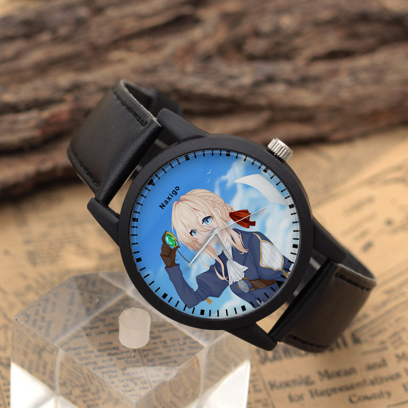 ساعت مچی عقربه ای ناکسیگو مدل Violet Evergarden کد LF13283